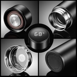 Factory Sale 500ml Thermos <b>Bottle</b> Cup Flask Led Temperature Display Stainless Steel Smart <b>Water</b> <b>Bottle</b> with <b>Filter</b> Termo - Product Image 4