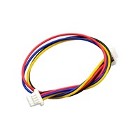 10 Buah Kabel JST1.0 SH1.0 4pin dengan Soket Kepala Jantan Kawat Dupont untuk STEMMA QT untuk QWIIC