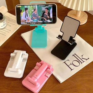 Adjustable Foldable Plastic Phone <b>Stand</b>-Portable Desktop Mount <b>for</b> <b>Tablets</b> Live Streaming More-Custom Logo Available Silk Screen - Product Image 3