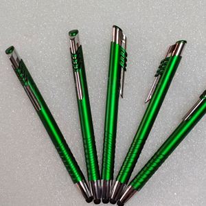 Stylo à bille à écran tactile 2-en-1, stylo en plastique élégant avec grip en caoutchouc et clip chromé - Product Image 4