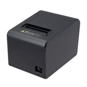 80mm Thermal Receipt Printer 203DPI USB LAN BT Optional Auto Cutter for POS System and Cash Drawer