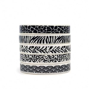 Bracelets en caoutchouc à imprimé animal, bracelets en silicone, bracelet en caoutchouc à thème animal, bracelet imperméable pour fête d'anniversaire sur le thème de la jungle - Product Image 1