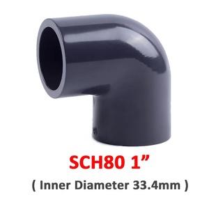 ข้อต่อท่อพีวีซีแบบข้อศอก 2 ทาง งอขวา รุ่น Schedule 80 สำหรับเชื่อมต่อท่อพีวีซี - Product Image 2