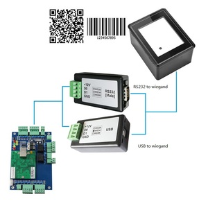 <span class=keywords><strong>RS232</strong></span> để Wiegand chuyển đổi Wiegand RFID Bàn phím đọc cho truy cập cửa và bãi đậu xe Tính năng đặc biệt để kiểm soát truy cập - Product Image 2