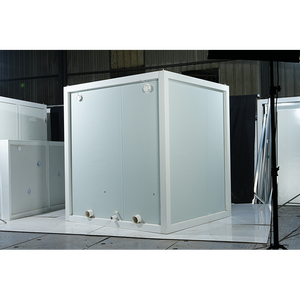 Cabine de Douche et Toilettes Doubles Détachables Préfabriquées Modernes Écologiques Remorque Mobile à Panneaux Sandwich pour Camping et Grands Événements - Product Image 5
