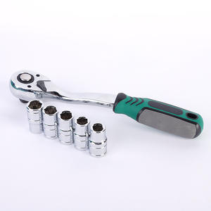 37-Piece Dual-Purpose Engine Repair <b>Tool</b> <b>Set</b> Spark Plug Wrench Extension Bar Ratchet in Green & Black Option <b>Box</b> Included - Product Image 1