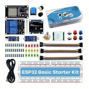 ชุดเริ่มต้น ZOPRO ESP32 ชุดพัฒนาอุปกรณ์ครบชุดพร้อมโมดูล ESP-32S WiFi ไร้สาย บลูทูธ เซ็นเซอร์ และคู่มือการสอนสำหรับโครงการ IoT - Product Image 6