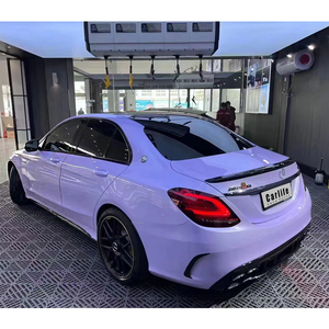 Venta al por mayor piezas de coche parachoques cuerpo Kit uso para <span class=keywords><strong>Mercedes</strong></span> <span class=keywords><strong>Benz</strong></span> Clase C W205 2016 + escalar reacondicionamiento a C63 <span class=keywords><strong>AMG</strong></span> parece. - Product Image 4