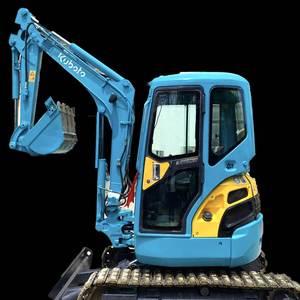 Mini-excavatrices sur chenilles Kubota U30 d'occasion d'origine japonaise avec une petite pelle de 3 tonnes en vente avec certification CE et EPA - Product Image 5