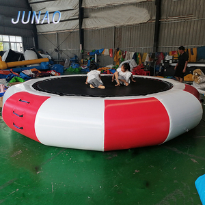 Parc aquatique gonflable, <span class=keywords><strong>piscine</strong></span> à balles océaniques, balançoire, château gonflable, <span class=keywords><strong>piscine</strong></span>, objets flottants, roues à vent, marque JUNAO, 12 mois - Product Image 1