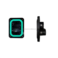 Support de chargeur EV CCS2 neuf avec bande lumineuse pour station de recharge AC