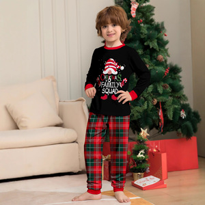 Conjunto de <span class=keywords><strong>Pijamas</strong></span> para Niños, Estilo Europeo y Americano, de Tela Ignífuga, Suave, Navidad 2026, Otoño, Nueva Llegada, para Niños y Niñas - Product Image 2