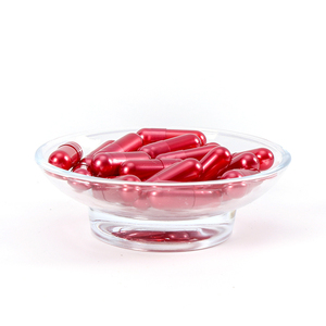 Certifié GMP Taille 000 #-2 # Capsules de gélatine vides Mélange transparent Capsule de gélatine dure violette Gélatine dure - Product Image 1