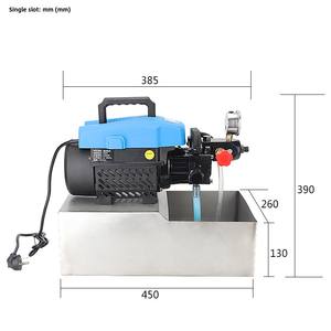 Zwei-in-Eins-Druck prüf pumpe Auto waschmaschine 25kg Großer Durchfluss 60kg <span class=keywords><strong>Tester</strong></span> Home Installation Sanitär rohr OEM - Product Image 3