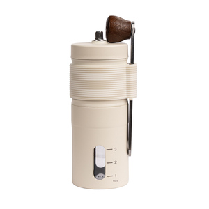 เครื่องบดกาแฟแบบมือหมุน สแตนเลส พร้อมปลอกยาง - Product Image 2