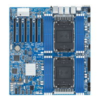 Motherboard Server MS73-HB2 E-ATX dengan Dual Intel C741 LGA 4677 (Socket E), Mendukung DDR5