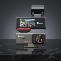 Caméra de tableau de bord 4G IPS 1974 Car DVR à double objectif, avant 2K, arrière 1080P, WiFi, GPS, écran tactile, surveillance 24H, antivol