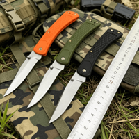 Couteau pliant OEM personnalisé avec manche en fibre de verre, lame à pointe clip, pour camping, survie, chasse, EDC, couteaux utilitaires