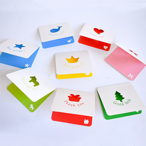 Cartes de vœux mini ajourées pour la Journée des enseignants et la Saint-Valentin, événements festifs, avec message de bénédiction - Product Image 2