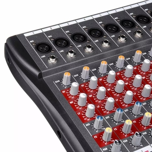 Lane CT-80L Profesyonel Dijital Ses Mikseri 8 Kanallı Stereo <span class=keywords><strong>DJ</strong></span> Kontrol Cihazı Disko Müziği için - Product Image 3