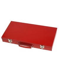 PONDRIO Jeu de douilles à chocs métriques 35 pièces 1/2 pouce, profondes et peu profondes, en acier CR-V, kit maître, coffret rigide, garantie 3 ans pour la réparation automobile