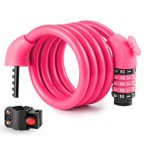 Candado de Cable con Combinación de 5 Dígitos <span class=keywords><strong>Antirrobo</strong></span>, 12*1000MM, Candado de Alta Seguridad para <span class=keywords><strong>Bicicleta</strong></span>, Accesorios para <span class=keywords><strong>Bicicleta</strong></span> - Product Image 2