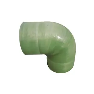 Weldable Fiberglass Reinforced Plastic (FRP) Pipe Fittings Smooth Bending Flange for Connecting FRP Pipes