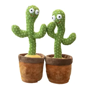 Record Dansende Cactus Babypop Lachende Dansende Cactus Elektronen Knuffel Cactus Dans En Zing Knuffel