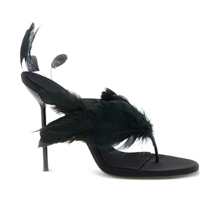 Novedades 2026, Sandalias de Diseño con Decoración de Plumas, Zapatos de Fiesta para Mujer, Zapatos de Boda - Product Image 1