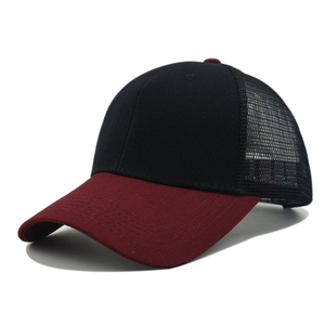Gorras Trucker Deportivas de 6 Paneles de Algodón Twill con Malla, Bordado de Logotipo Personalizado, Colores Mixtos, Bordado a Mano Oxford Dot Argyle - Product Image 4