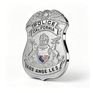 Custom Guangdong Made Alloy 2D Enamel UV Printed Commemorative Shield Collectible Badge for Graduation - Product Image 3