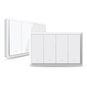 Interruttore Smart a Pannello Grande Graffiti WIFI Matter US con Controllo Vocale e App, Universale, Materiale ABSPC, AC 100-240V, Monofase - Product Image 1