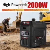 Pemanas Parkir Bensin Portabel Berkualitas Tinggi 1.8KW 2KW 24V AC dengan Garansi 1 Tahun untuk Berkemah RV Mobil Truk Tenda