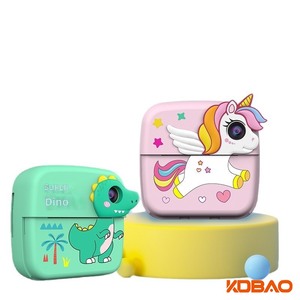 Nouvel appareil photo instantané thermique pour enfants, double caméra, thème licorne, mignon, haute définition, pour l'international - Product Image 5
