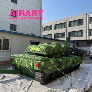 Erschwing liche massive aufblasbare Tank-Werbeaktionen - Product Image 2