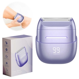 Afeitadora Eléctrica Portátil Mini Recargable USB con Logotipo Personalizado, para Uso en Seco y Húmedo, Indolora, para Hombres y Mujeres - Product Image 1