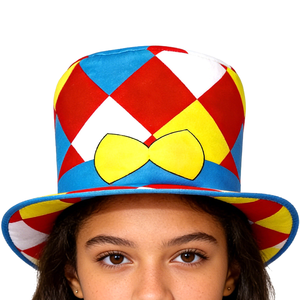 Sombrero de Payaso Colorido para Niños y Adultos, Divertido Sombrero de Disfraz de Circo para Fiestas, Carnavales, Espectáculos y Eventos - Product Image 5