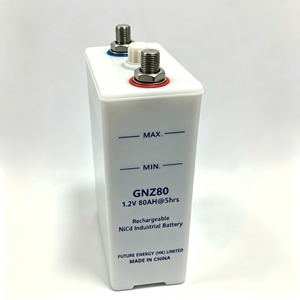 Batterie rechargeable alcaline nickel-cadmium (NiCD) à décharge moyenne 1,2 V 80 Ah GNZ80 KPM80 IEC60623 pour UPS - Product Image 3