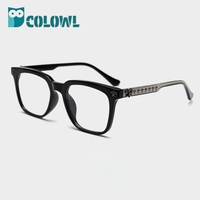 Lunettes de style Chrome Hearts, roses vintage, pour femmes et hommes, anti-lumière bleue, forme ronde, monture intégrale, légères, durables, pour un usage quotidien