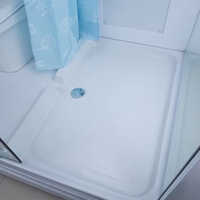 Cabine de douche et de salle de bain préfabriquée de luxe