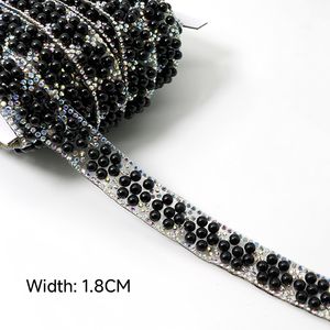 Pegatina de diamantes de imitación termoadhesivos de ABS multicolor de 1.8 cm, de gran venta al por mayor, para decoración de ropa - Product Image 3