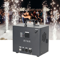 Machine à Étincelles Froides MOWL 350W sans Fil, Télécommande DMX, sur Batterie, Effet Fontaine pour Mariage, Scène, DJ et Bar