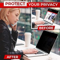 Protecteur d'écran de confidentialité pour ordinateur portable pour MacBook Air & Pro M1/M2 Filtre de confidentialité magnétique Protecteur d'écran avec 13 pouces/13.6 pouces-16 pouces