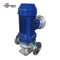 Pompa Booster Sentrifugal Vertikal 45m3/Jam, Head 16m, 4kw untuk Irigasi Sprinkler Lanskap