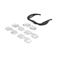 0.75X, 1.25X, 2.0X, 3.0X, 4.0X LED Eyeglass Magnifier with a Rechargeable Battery for Reading Crafts (BM-MG3036)