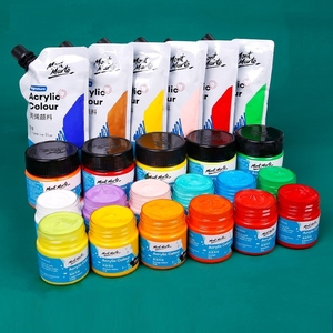 Ensemble <span class=keywords><strong>de</strong></span> peinture acrylique <span class=keywords><strong>Paul</strong></span> Cézanne professionnel 48 couleurs 500 ml pour enfants, sûr et non toxique pour la peinture sur <span class=keywords><strong>toile</strong></span>/verre/papier - Product Image 5