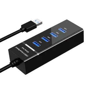 1 * Usb 3.0 + 3 * Usb 2.0 Hub 23Cm Lange Kabel Snelle Gegevensoverdracht Usb Splitter Voor Laptop Multi Usb Poort Expander Voor Pc/Printer/Mobiel