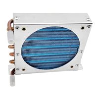 DR Nouveau Condenseur Miniature Évaporateur Radiateur Climatisation Tube Cuivre Sans Alimentation 110-120V Capot Petit Volume Garantie 1 An