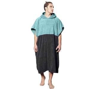 Toalla de Surf con estampado Floral, Toalla con capucha de microfibra, Toalla de <span class=keywords><strong>Playa</strong></span> turca personalizada, Poncho esponjoso de Surf, venta al por mayor - Product Image 2