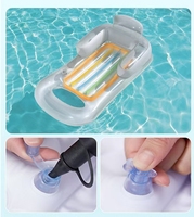 L'eau extérieure de haute qualité joue la piscine flottante gonflable de chaise longue pour l'extérieur